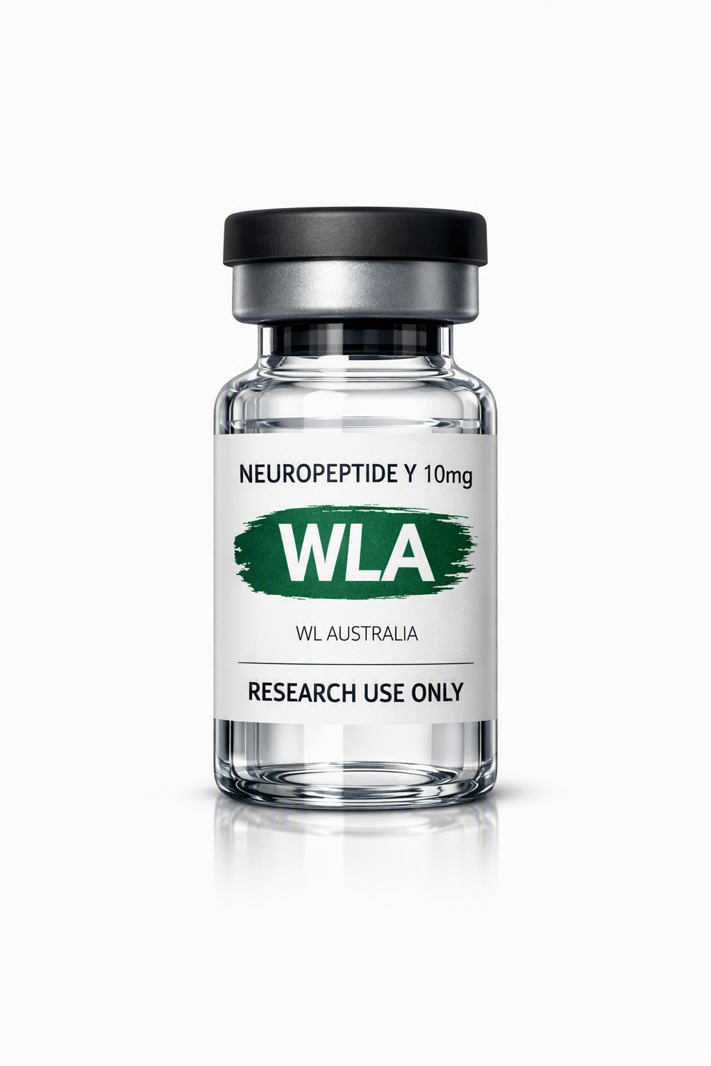 Neuropeptide Y 10mg research peptide vial, representing related appetite and stress signalling research
