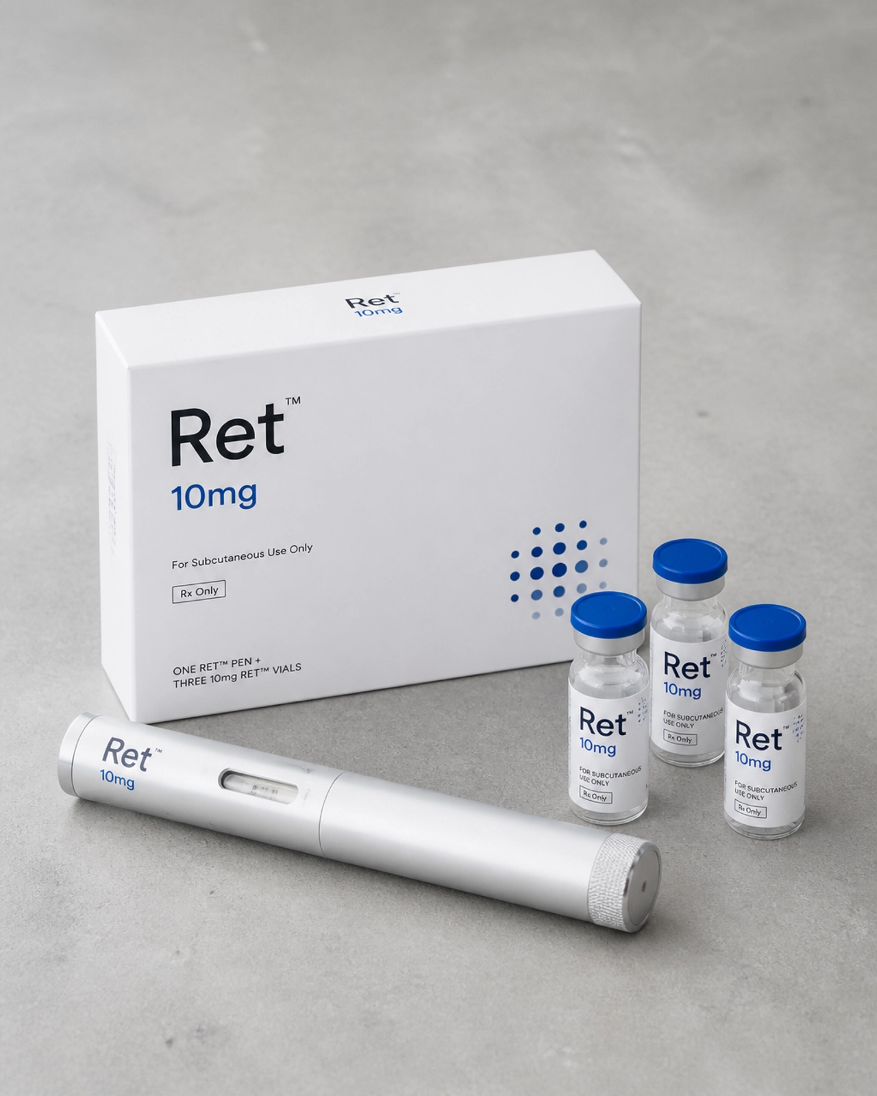 Ret 10mg bundle with reusable injection pen